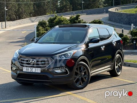 Hyundai Santa Fe, 2.0 L, 2017 il, 105 000 km — Bakı