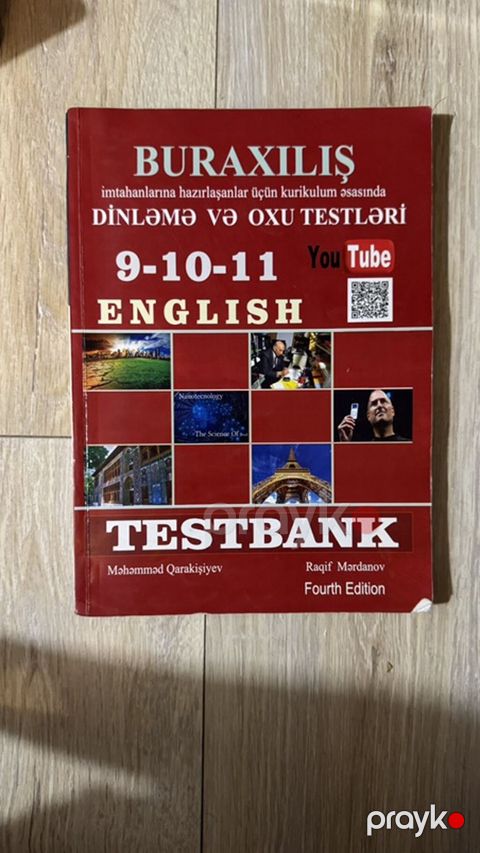Məhsul: “Buraxılış – Dinləmə və Oxu Testləri, English 9-10-11 — Bakı
