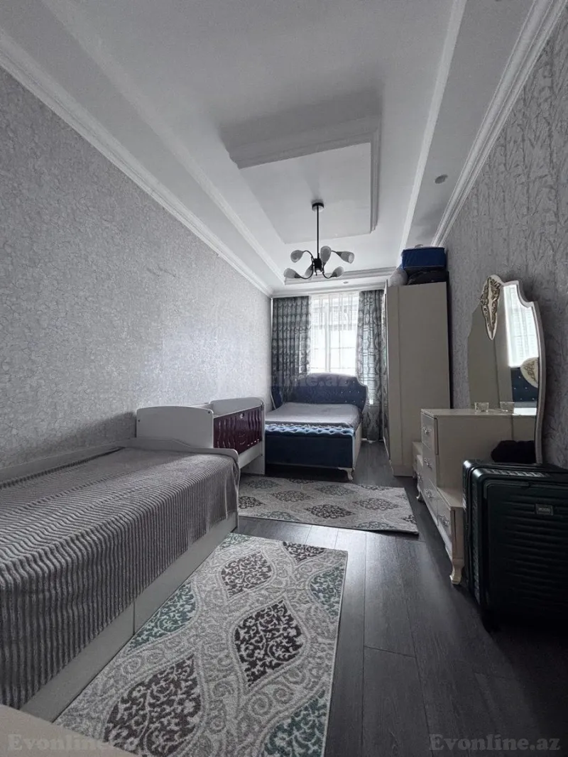 Satılır 2 otaqlı Mənzil Yeni tikili 79 m² Bakı, Nizami r., Qara Qarayev m., 8-ci kilometr — Mənzil, Bakı (5)
