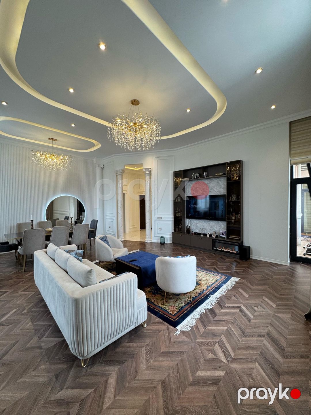 4 otaqlı mənzil, 168 m², Akademik Zahid Xəlilov küçəsi, 587/3 inş (Əhməd Cəmil küçəsi, 45 köhnə) (Renessans Palace) — Mənzil, Bakı (3)