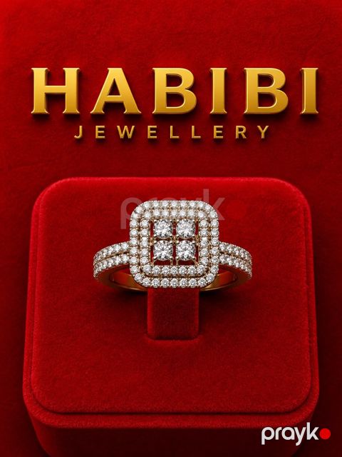 Qadın üzük Habibi Jewellery HJ429, qızıl 585 əyar — Bakı