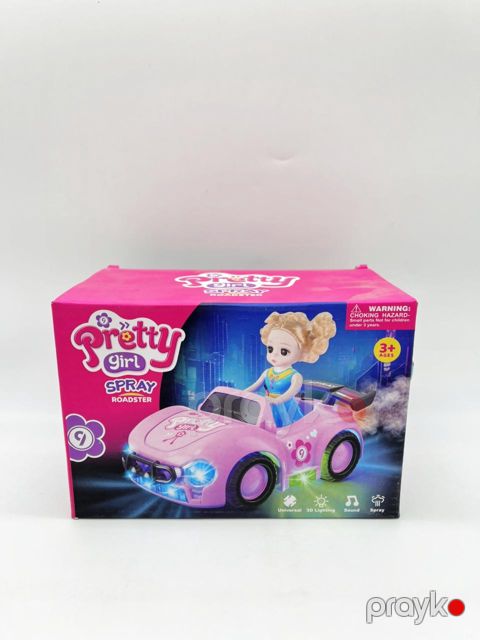 İnteraktiv oyuncaq Pretty Girl, plastik, 3+ yaş — Bakı
