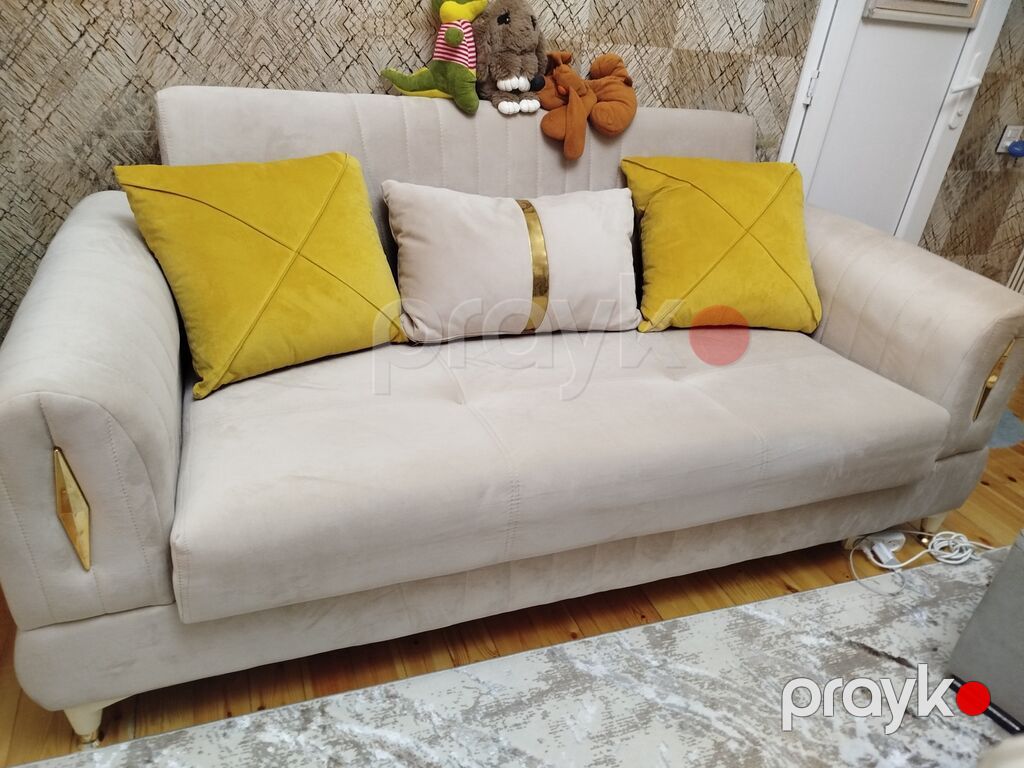 Divan, İşlənmiş, Bazalı, Parça, Çatdırılma yoxdur — Divanlər, Xırdalan (2)