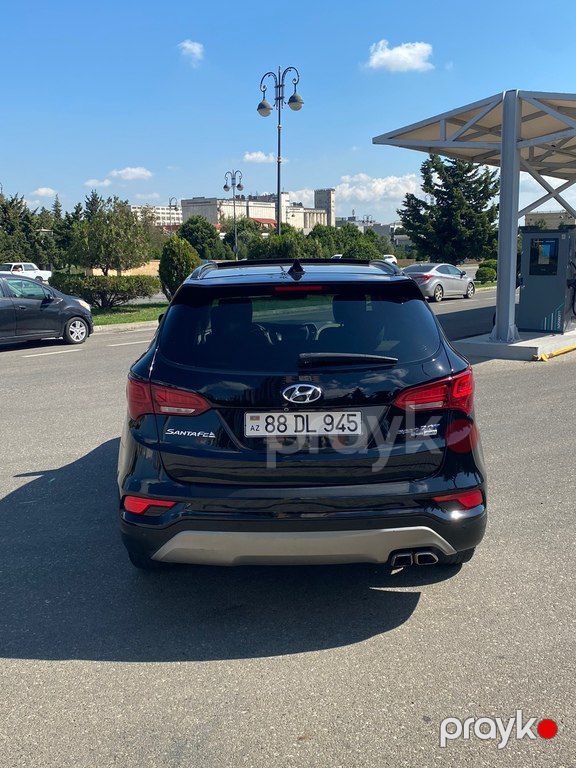 Hyundai Santa Fe, 2.0 L, 2017 il, 84 000 km — Avtomobillər, Bakı (4)