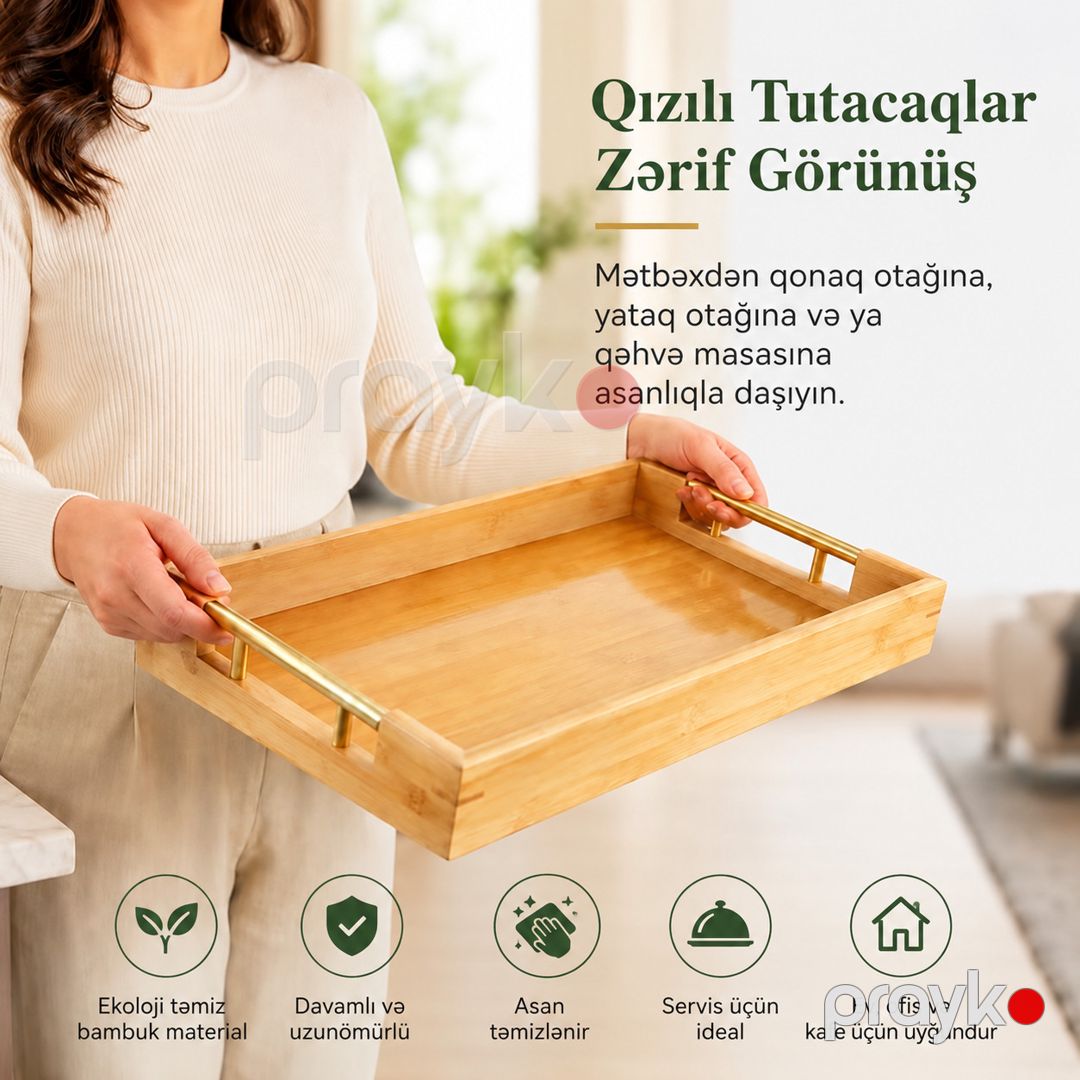 Sini dəsti SV20, bambuk, 3 əd, 41 sm/37 sm/33 sm — Mallar, Bakı (2)