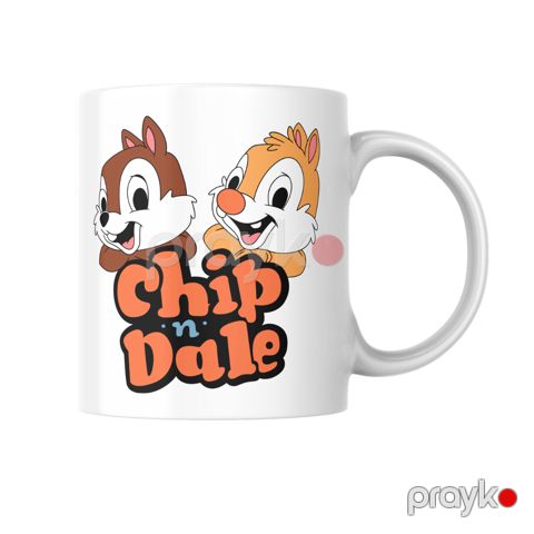 Fincan Chip and Dale CD0101, keramika, 325 ml — Bakı