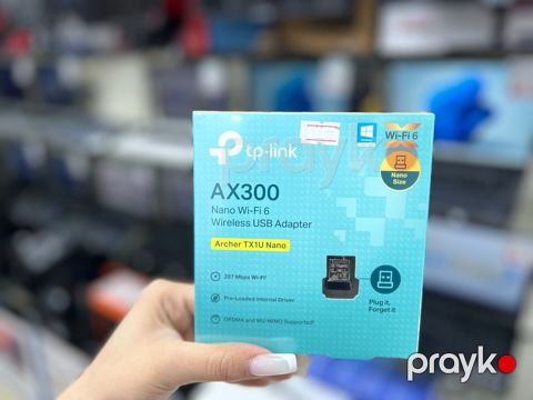TP-Link AX300 Nano Wi-Fi 6 Wireless USB Adapter — Sumqayıt