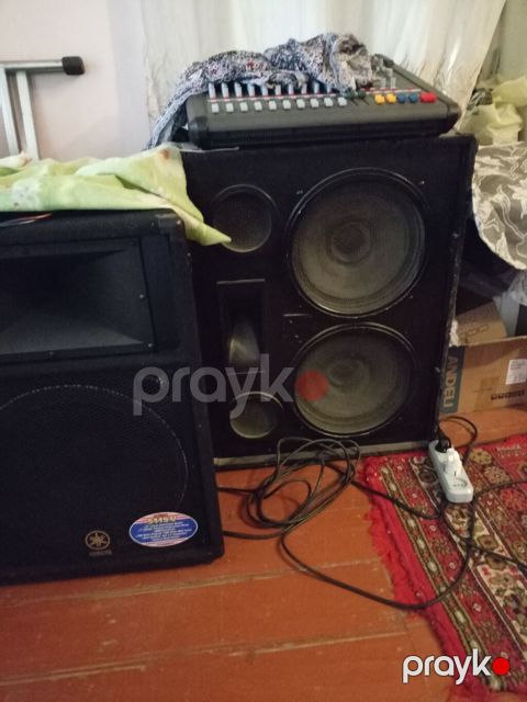 Səhnə və tədbirlər üçün güclü səs sistemi paketi - Yamaha passiv — Goranboy
