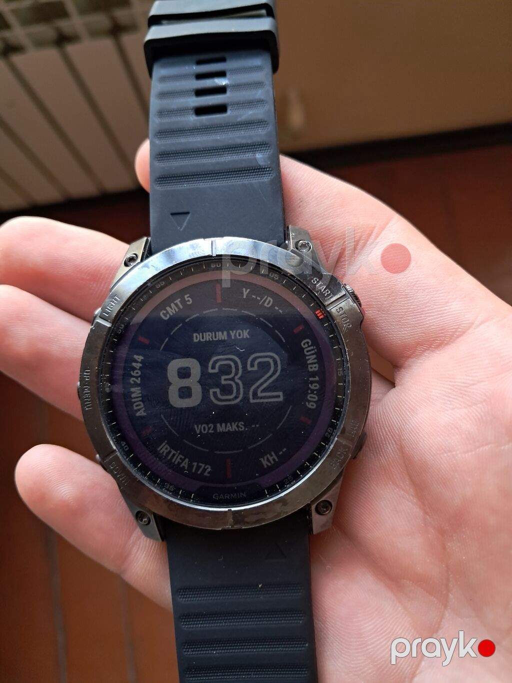 Garmin Fenix 7X Solar multisport ağıllı saat Xüsusiyyətlər: - Günəş — Ağıllı saatlar, Bakı (3)