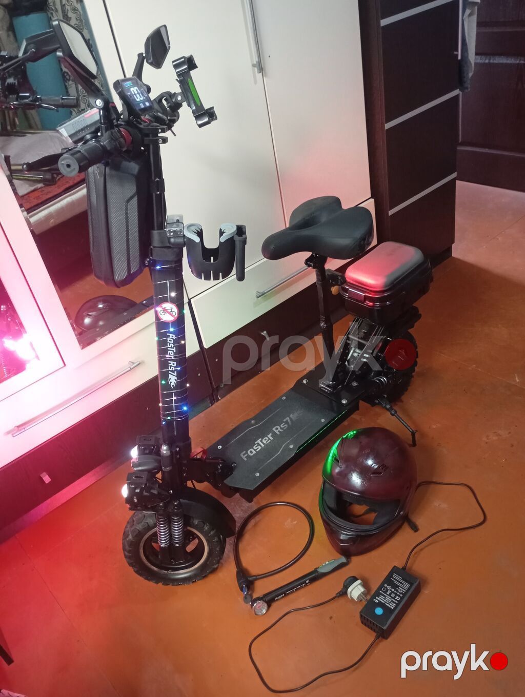 Elektrik skuteri – Foster Rs7 güclü off-road konfiqurasiyası — Skuterlər, Digah (4)
