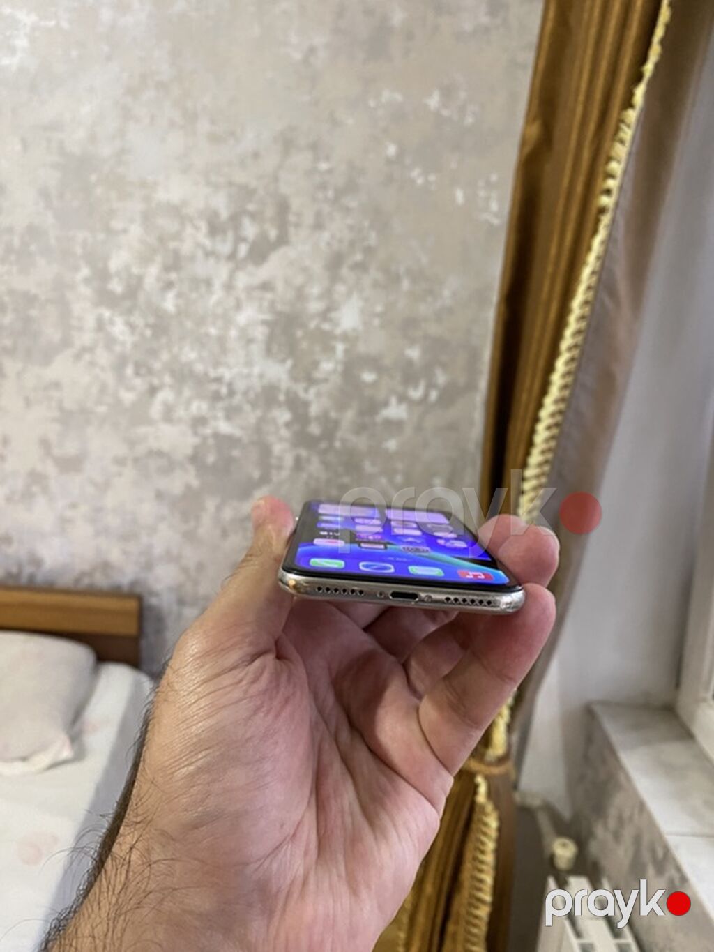 IPhone X, 64 GB, Gümüşü, Face ID — Apple iPhone, Bakı (8)
