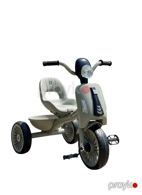 Üçtəkərli velosiped 505_JU191, açıq boz — Bakı