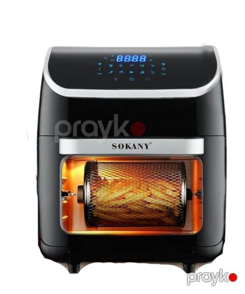 Sokany 12L Air Fryer SK-ZG-8039 – 2500W, Temperatur Nəzarəti, Yağsız və Sürətli Bişirmə — Bakı