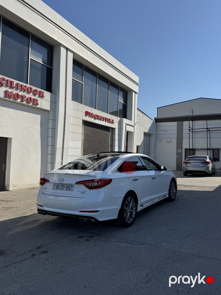Hyundai Sonata, 2.0 L, 2015 il, 209 215 km — Avtomobillər, Bakı (2)
