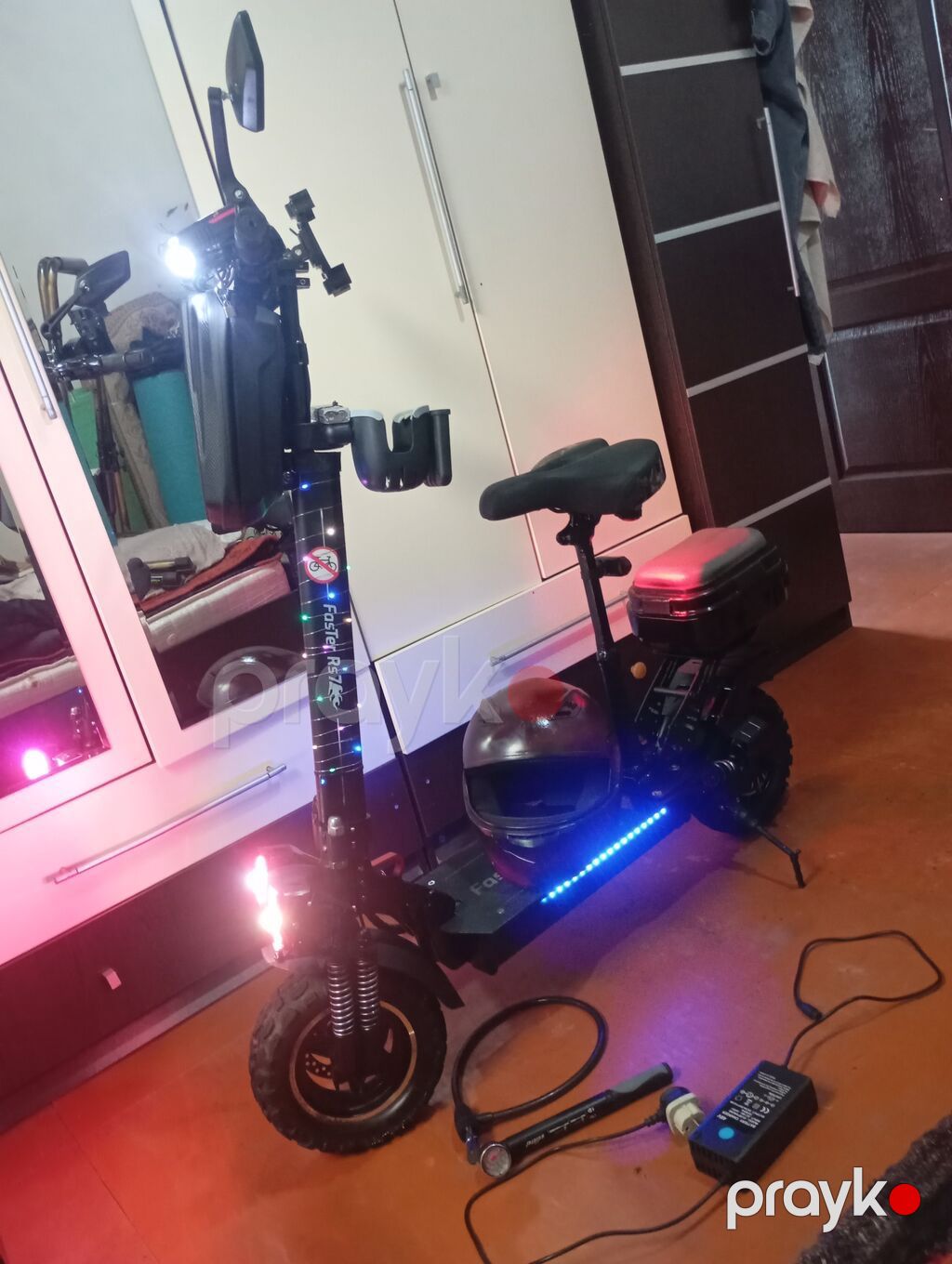 Elektrik skuteri – Foster Rs7 güclü off-road konfiqurasiyası — Skuterlər, Digah (9)