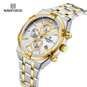 Kişi qol saatı NaviForce 2673 Silver/White — Mallar, Bakı (2)