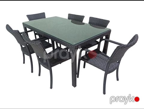 Bağ üçün mebel dəsti Texas ZR0086, antrasit — Bakı