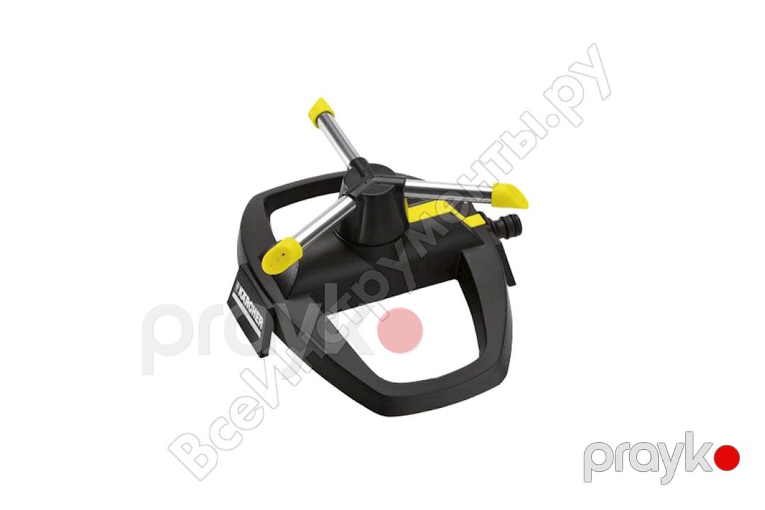 Fırlanan çiləyici Karcher Circular sprinkler RS 130/3, qara/sarı, 157 qr, 200x248x100 mm — Mallar, Bakı (3)