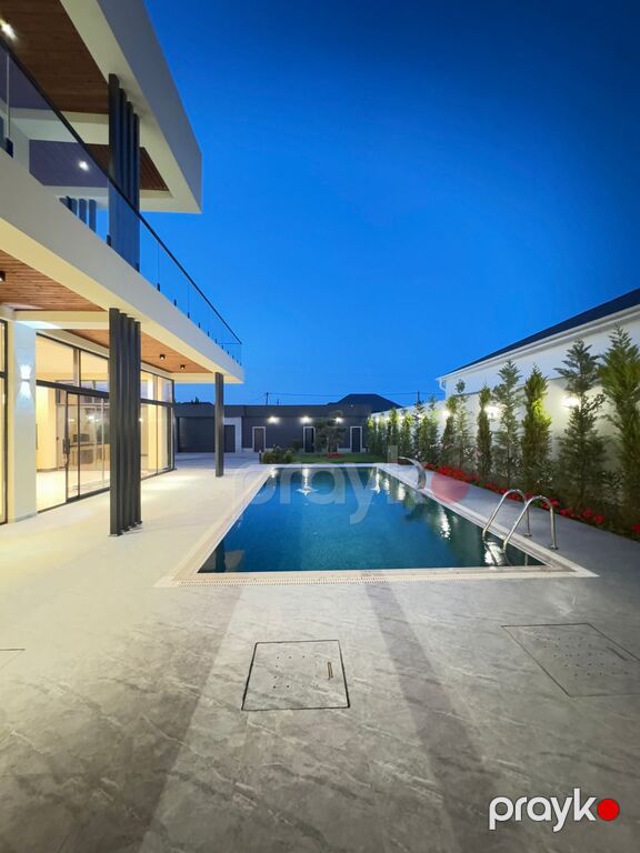 Satılır 6 otaqlı həyət evi/bağ evi 450 m² — Ev, villa, Bakı (10)