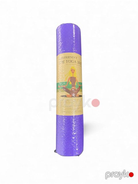 Yoqa üçün mat Eco-Friendly, 183x80 sm, 0.8 mm, bənövşəyi — Bakı