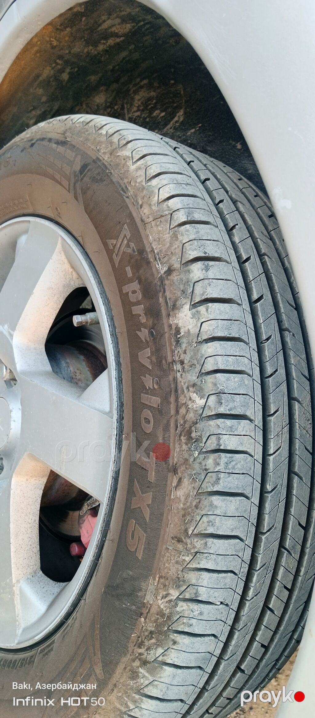 Mitsubishi Airtrek, gümüşü rəng, universal kuzov. Xarici — Avtomobillər, Bakı (10)