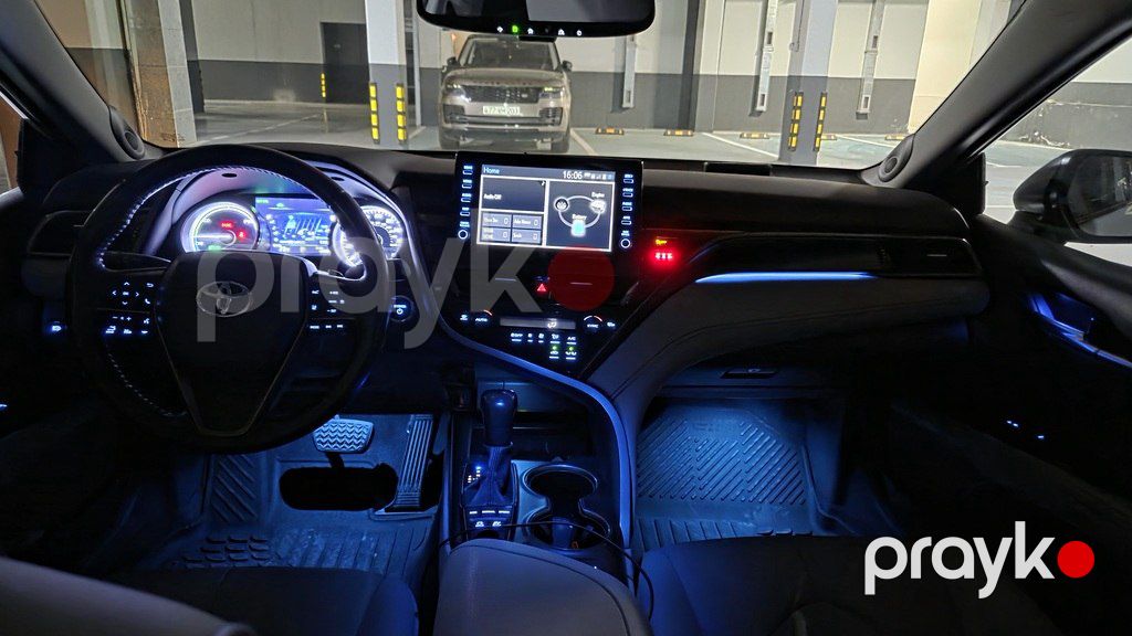 Toyota Camry, 2.5 L, 1.6 kWh, 2021 il, 59 458 km — Avtomobillər, Bakı (12)