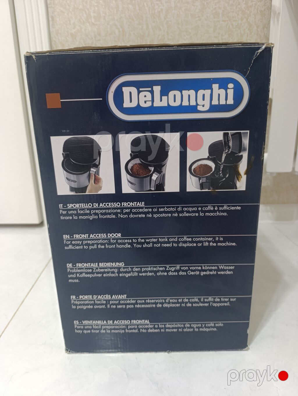 De’Longhi ICM15750 damcı (filter) tipli qəhvə maşını - 10 fincan — Qahvə aparatları və maşınları, Bakı (4)