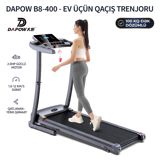Qaçış trenajoru Dapow B-8 400, elektrik, qatlanan, qara/boz — Goods