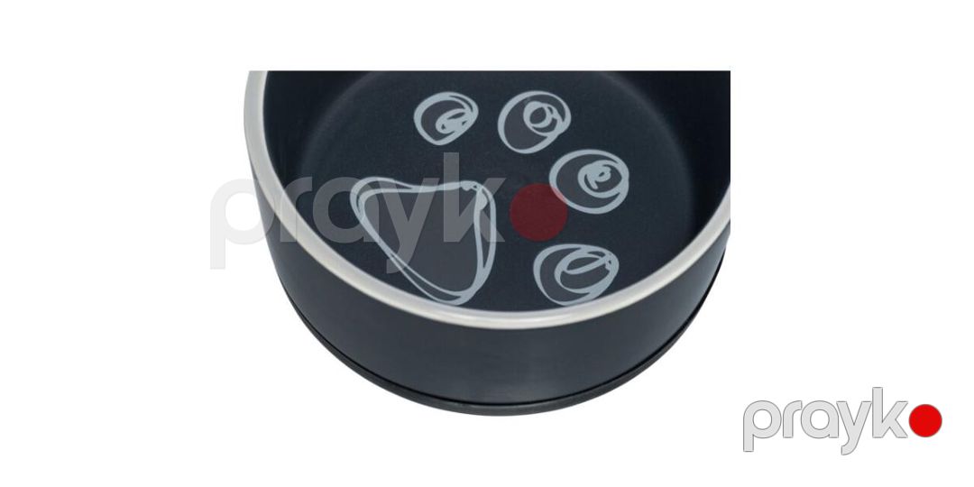 Kasa pişik və itlər üçün 24777, keramika, boz, 400 ml — Mallar, Bakı (3)