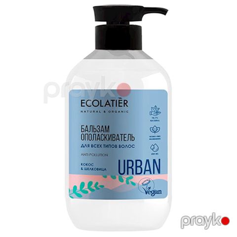 Saçlar üçün balzam Ecolatier Hindqozu və İpək, 400 ml — Bakı