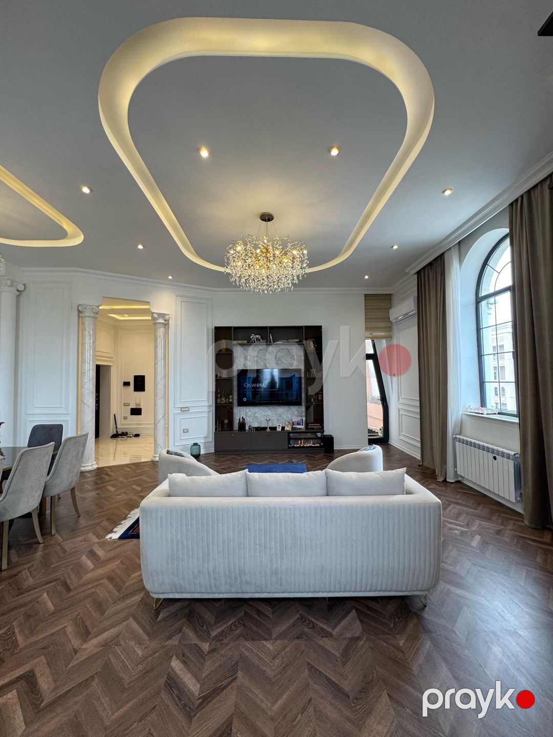 4 otaqlı mənzil, 168 m², Akademik Zahid Xəlilov küçəsi, 587/3 inş (Əhməd Cəmil küçəsi, 45 köhnə) (Renessans Palace) — Mənzil, Bakı (4)