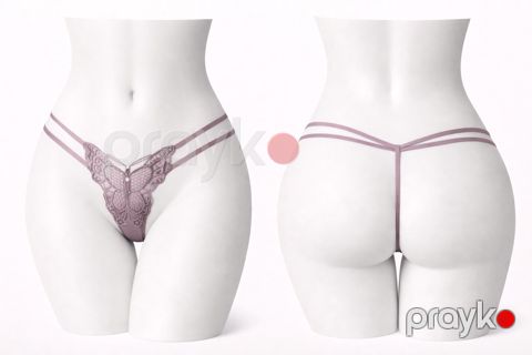 Strinq qadınlar üçün 1790469, bənövşəyi, poliester/spandeks ölçü S-M — Bakı