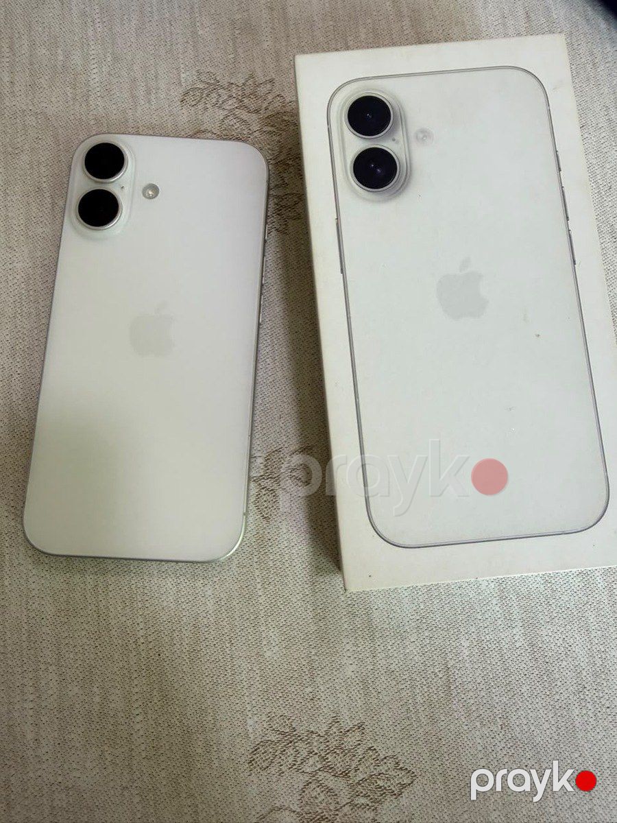 Apple iPhone 16 Pro White Titanium 256GB/8GB — Smartfonlar, Bakı (2)