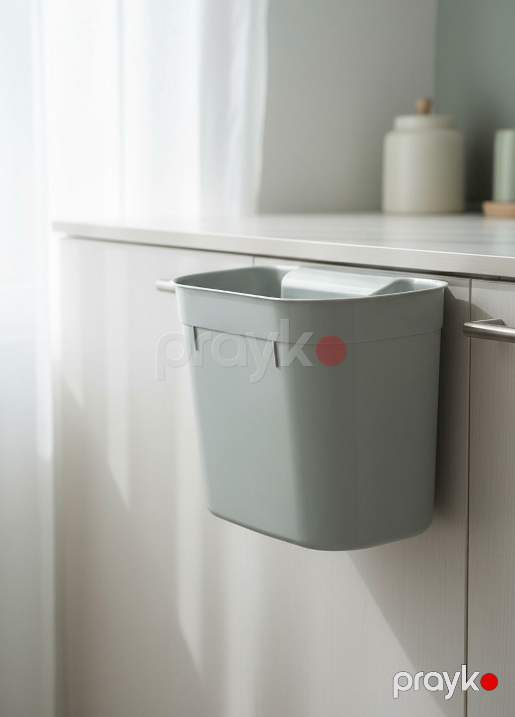 Zibil qutusu Stars Plast, plastik, boz, 9 l — Mallar, Bakı (2)