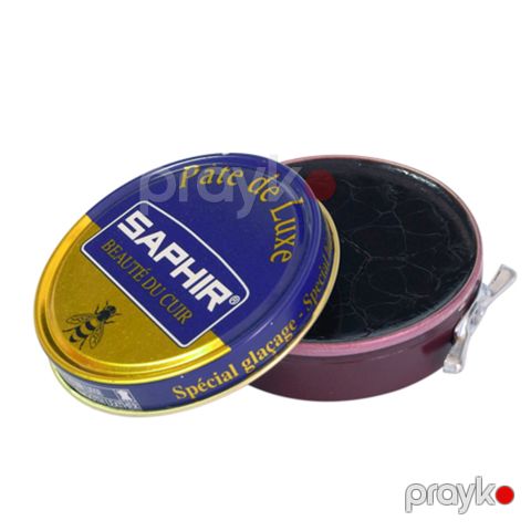 Krem Saphir Pate De Luxe 08 Burgundy hamar dərili ayaqqabılar üçün, tünd qırmızı, 50 ml — Bakı