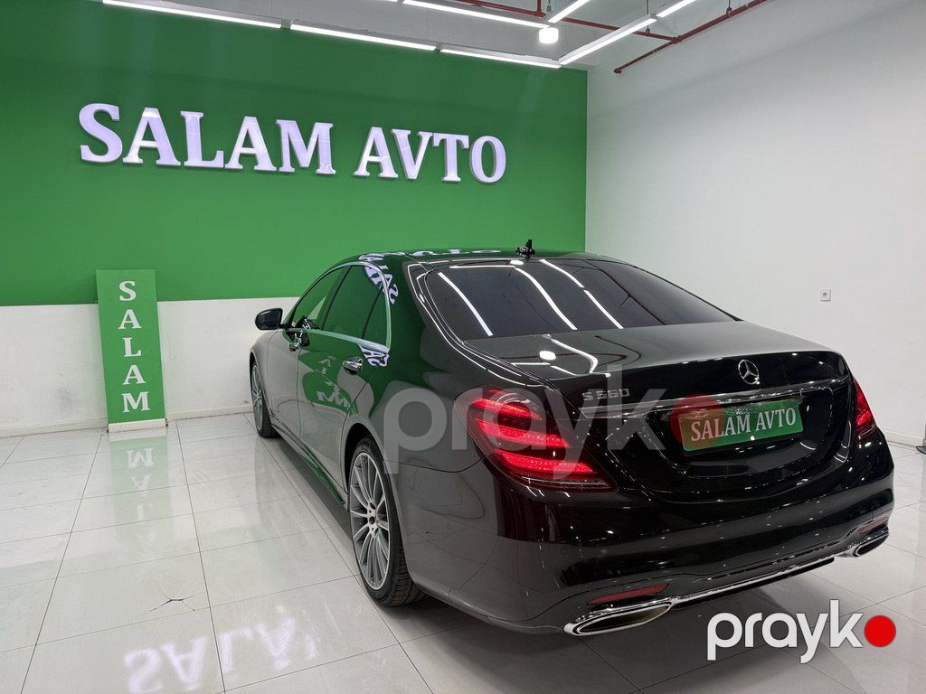 Mercedes S 560 4MATIC, 4.0 L, 2018 il, 45 900 km — Avtomobillər, Bakı (4)