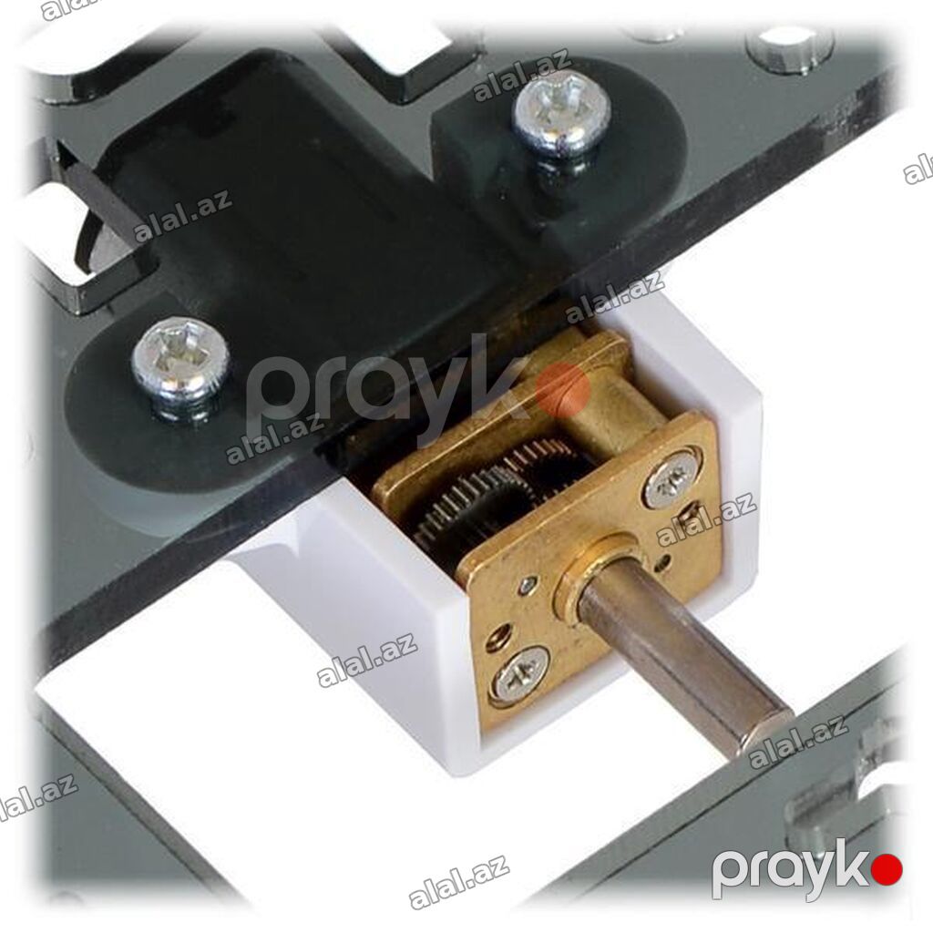 Başlıq: 5:1 6V 6000 RPM Yüksək Güclü Metal Reduktorlu DC Motor (12 mm) — Avto, Bakı (2)
