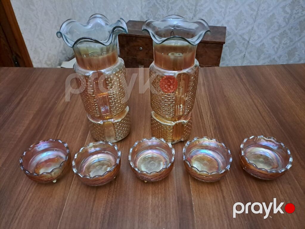 Qend cerez qabi qrafin hamisi birlikde 30 manat tek tekde satilir — Süfrə qabı, Bakı (2)