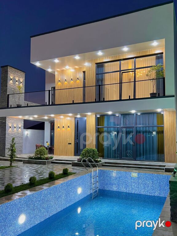 Satılır 4 otaqlı həyət evi/bağ evi 300 m² — Ev, villa, Bakı (2)