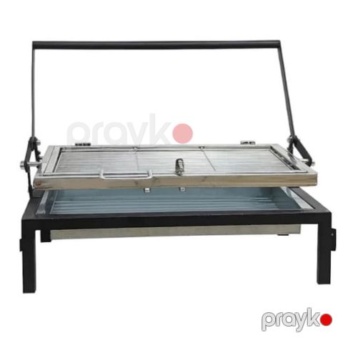 Portativ fırlanan qril, 360 dərəcə fırlanan yemək toru ilə, qara prl_99144 — Bakı