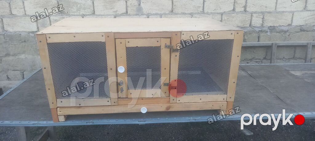 Ünvan Balaxani qiymətdə razilaşmaq olar Taxta və tor materialdan — Heyvanlar, Bakı (2)