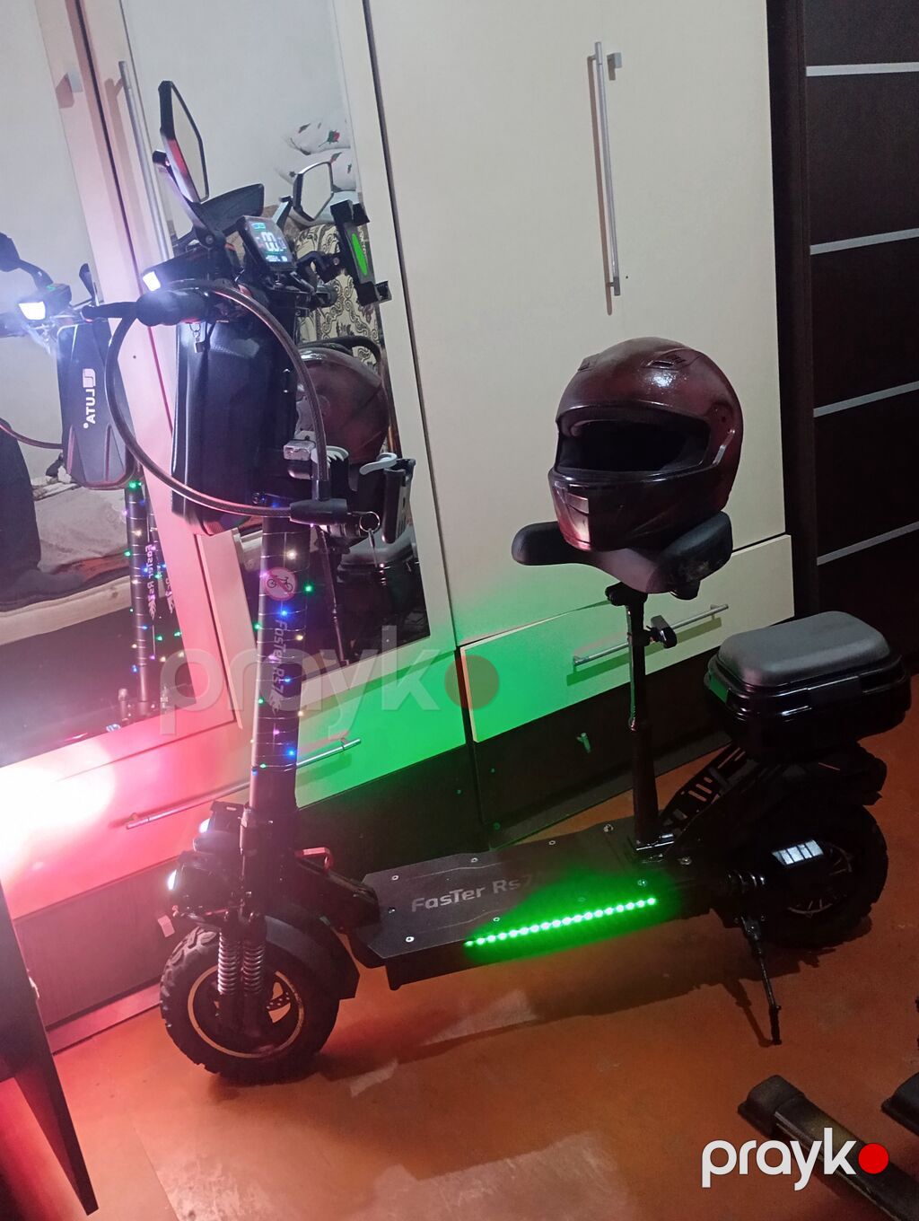 Elektrik skuteri – Foster Rs7 güclü off-road konfiqurasiyası — Skuterlər, Digah (6)