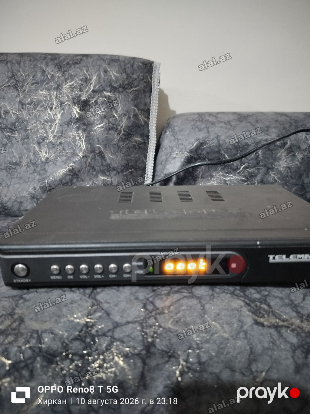 Telemax TM-07 Dvb-t rəqəmsal TV qəbulu Model: Telemax TM-07 — TV və Video, Bakı (2)