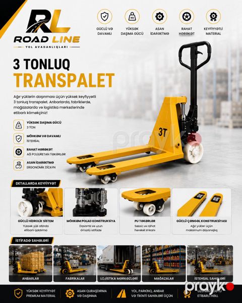 "3T" Transpalet — Bakı