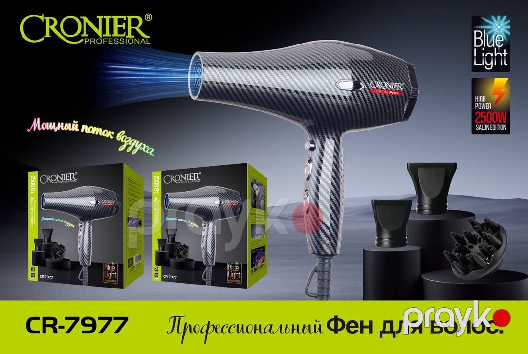 Cronier CR‑7977 — Fen Saç Qurutma — Fən, Bakı (4)