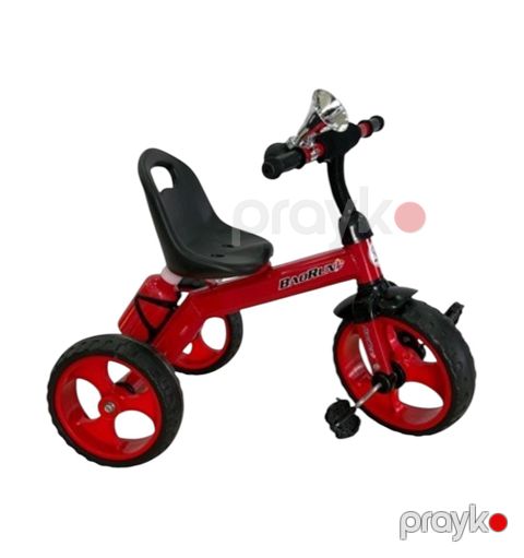 Üçtəkərli velosiped AYKN-2021, 3-5 yaş, qara/qırmızı — Bakı