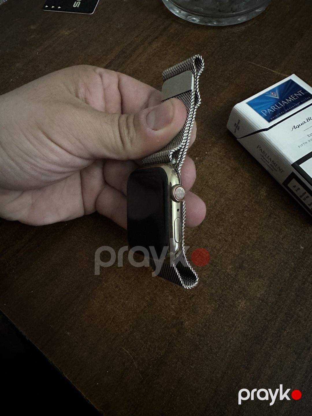 Apple Watch Series 8 Steel Gold 45mm — Ağıllı saatlar və biləkliklər, Bakı (3)
