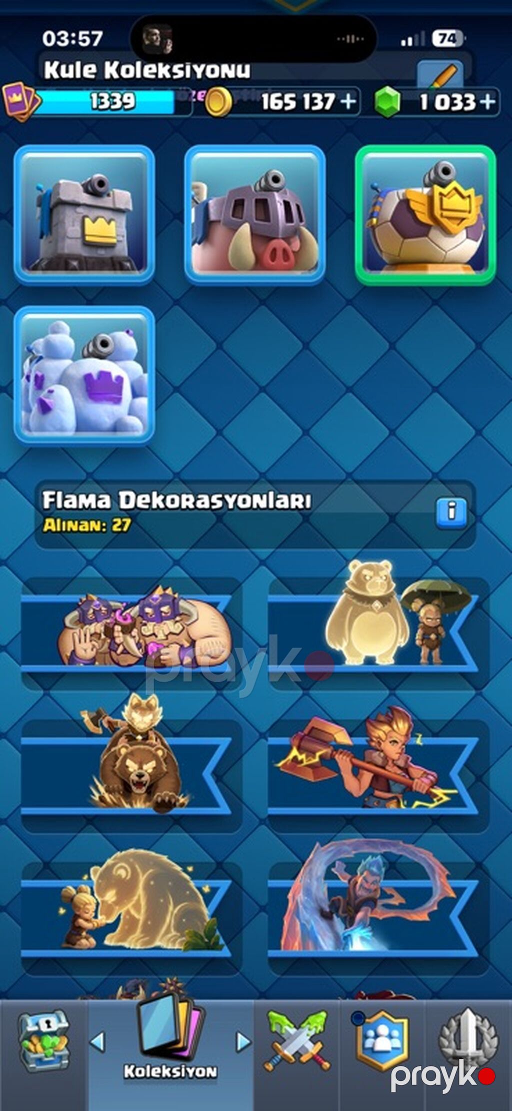 Clash Royale hesabı – güclü trofey və zəngin kolleksiya - Kupa Yolu — Digər, Bakı (8)