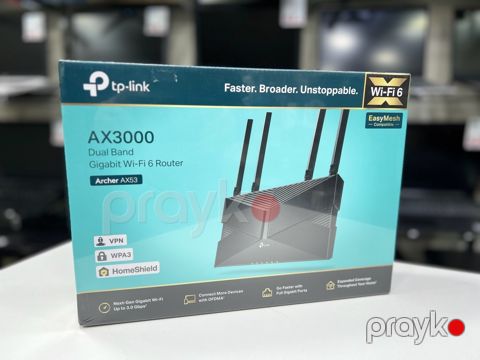 Modem TP-Link AX3000 Dual Band Gigabit Wi-Fi 6 — Sumqayıt