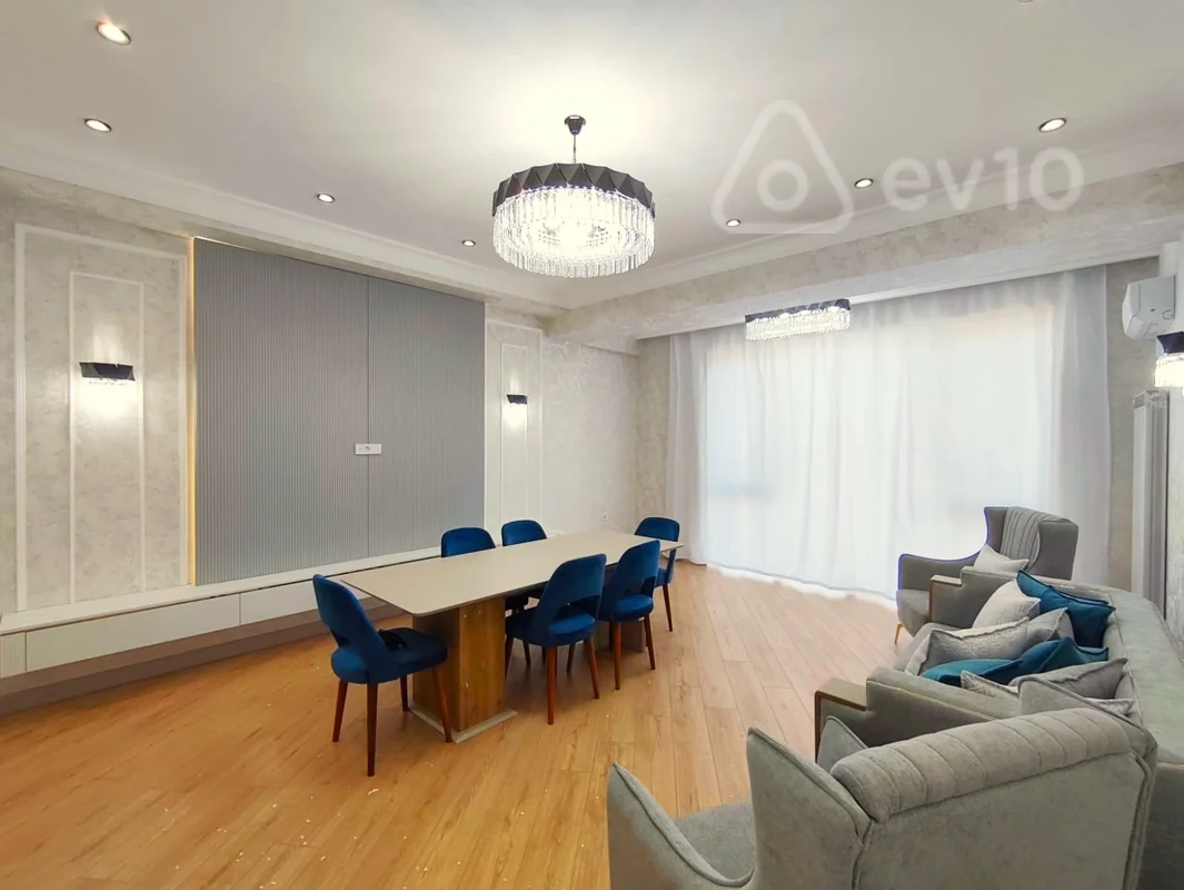3 otaqlı mənzil, 136 m², Koroğlu metrosu, 5 saylı Asan Xidmət mərkəzi. — kirayə — Bakı
